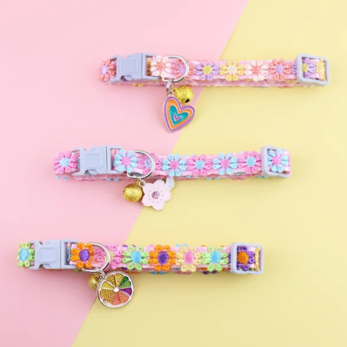 1_c6bfd830-277d-4422-bc96-4842abe00627_800x800.png Lace Flower Decoration Pet Collar with Bell