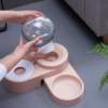 New Bubble Pet Bowls Food Automatic Feeder