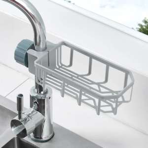 1PC Kitchen Sink Drain Rack Sponge Storage Faucet Holder
