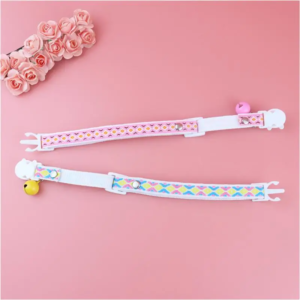 3_9c40f8f7-798d-4592-bf1c-c90a8bacf59d_800x800.png Ethnic Jacquard Cat Collar with Bell Adjustable Safety Necklace