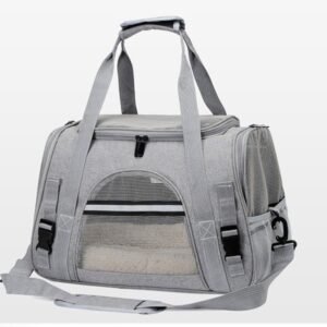 42D77ECA430FFE8B0435B9E15EE3B2AE.jpeg Foldable & Expandable Pet Carrier Bag - Mesh Breathable Cat/Dog Travel Bag