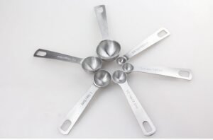 5b7f44db2174bbe27cbf0a917bd97eb0.jpg Stainless Steel Kitchen Seasoning Measuring Spoons