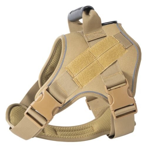 6117B2C10DD1F01ECB0561E6B58EF208.jpeg Tactical dog vest: for large dogs (German Shepherd, Golden Retriever) – training, military-style accessories.