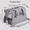786CBF36374C83A3A2E97EA61A08FD95.jpeg Foldable & Expandable Pet Carrier Bag - Mesh Breathable Cat/Dog Travel Bag
