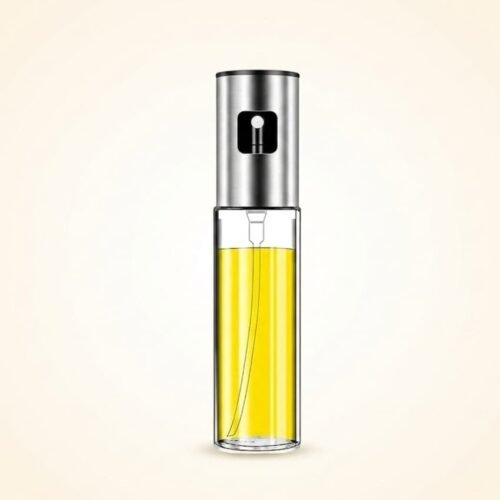 Stainless Steel And Glass Oil Sprayer