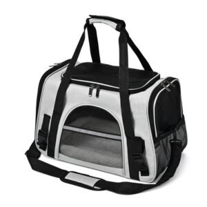 CB754837AF923D61EFF1C71472A7138E.jpeg Foldable & Expandable Pet Carrier Bag - Mesh Breathable Cat/Dog Travel Bag
