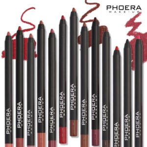 PHOERA 1/3Pcs Waterproof Matte Lipliner Pencil